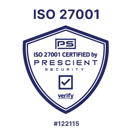 Badge for ISO 27001 Compliance