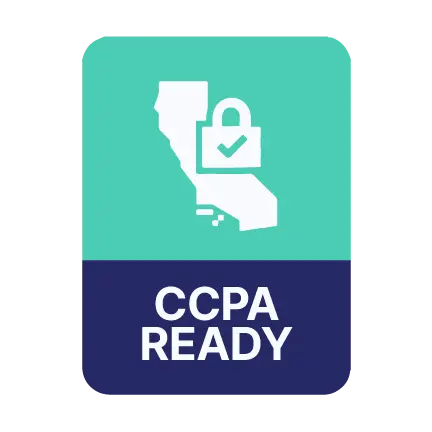 Badge for CCPA Ready Compliance