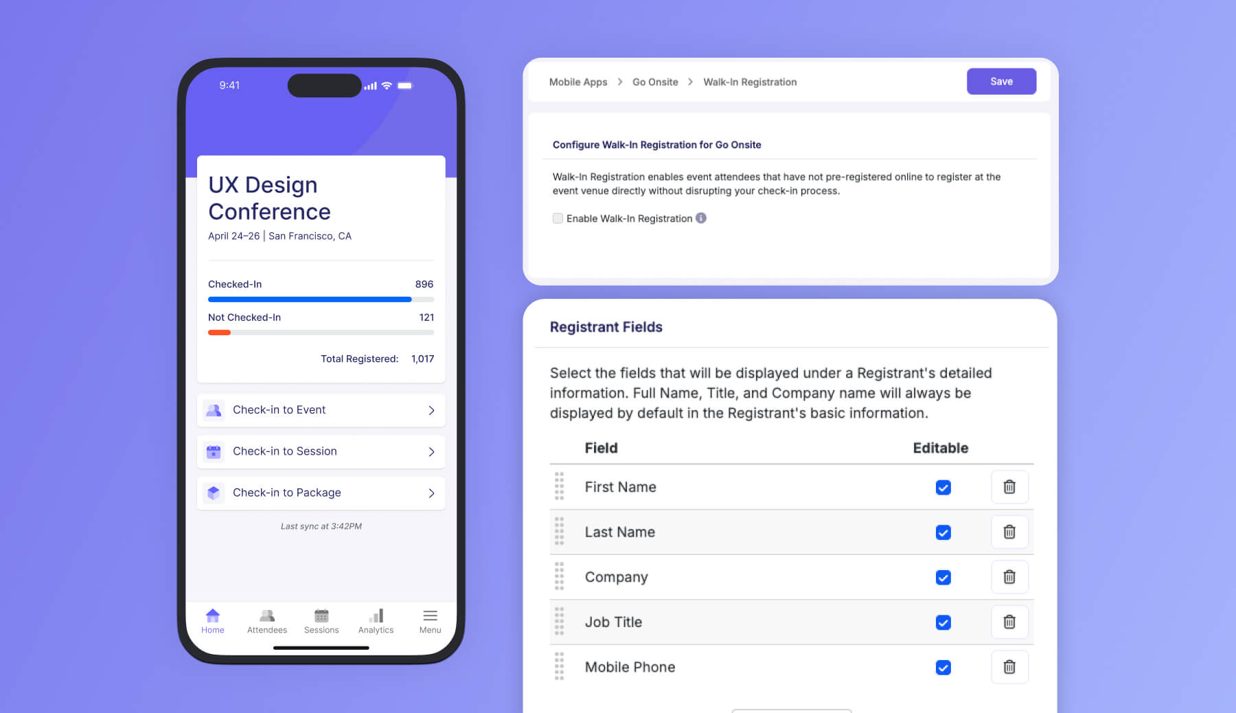 New Features in Swoogo's Go Onsite App